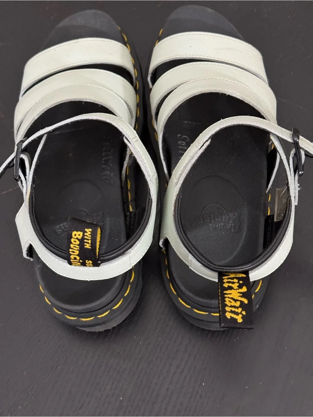 Dr. Martens Blaire Platform Sandals Men Sz 8 XLNT